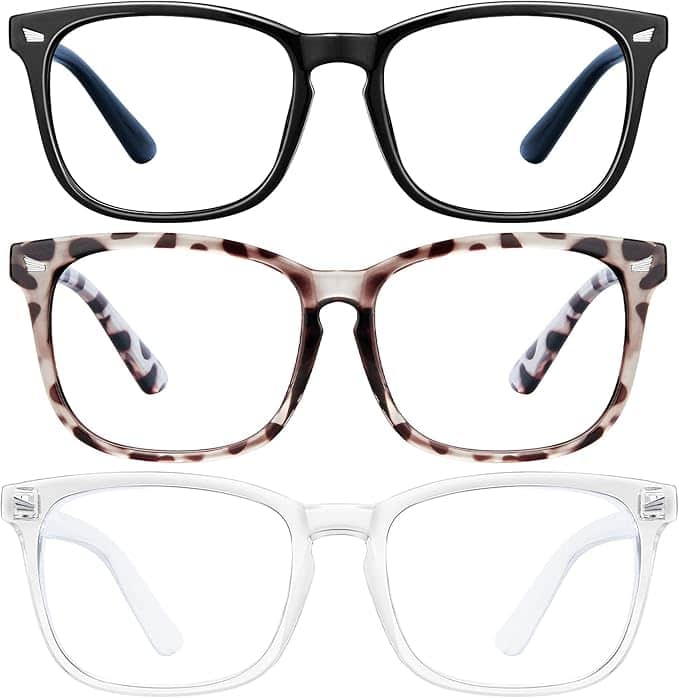 slumberzon blue light glasses [Filter Blue light Glasses for Women/Men] Reduce Eyestrain-Enjoy your digital time, No worry about eye fatigue, blurred vision and headache. Because the glasses block the most harmful blue light from computer, phone and tv. [Sleep Better] You'll never have trouble with sleeping again with hunsquer blue light blocking glasses. It relives eye strain and headache, so that you can enjoy a restful deeper sleep